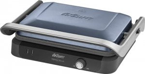 Arzum AR2041 Tostçu Deluxe Çift Taraflı Çıkartılabilir Plaka Granit 1800 W 6 Dilim Tost Makinesi